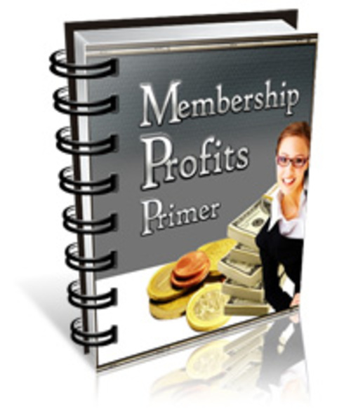 Product picture Membership Profits Primer